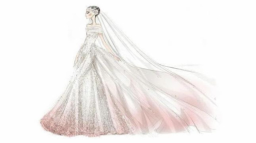white, art and wedding dress