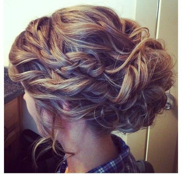 wedding updo, updo, hairstyle and prom updo