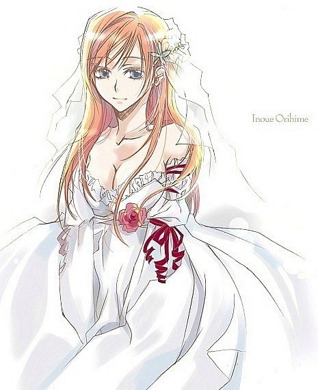anime, orihime inoue, bleach and anime girl