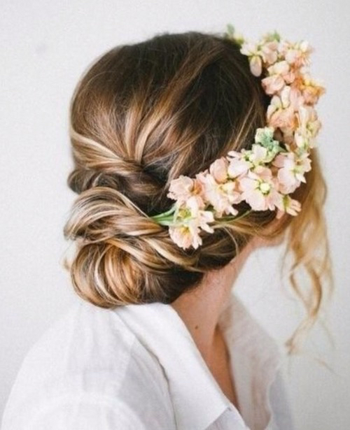 hairstyles, weheartit, tumblr and flowers