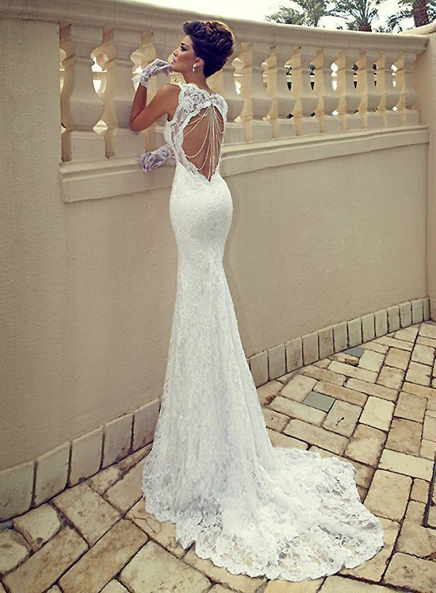 fashion wedding dress, modern wedding dress and long wedding dress