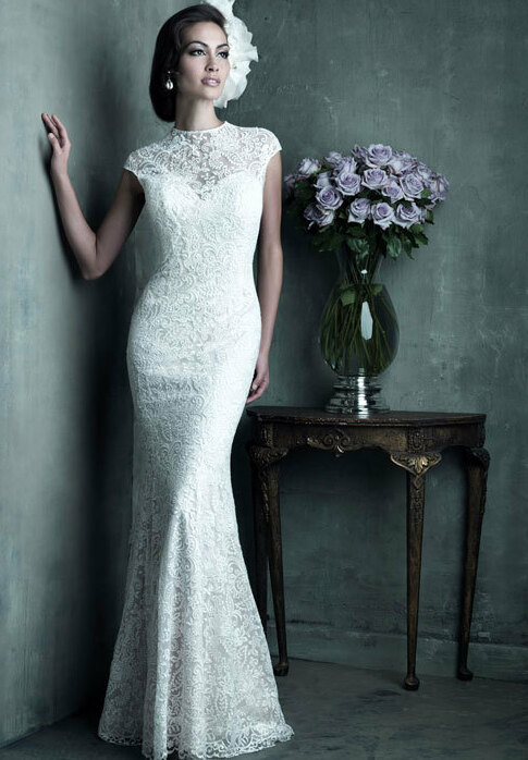 mermaid wedding dress, fashion and beading dress