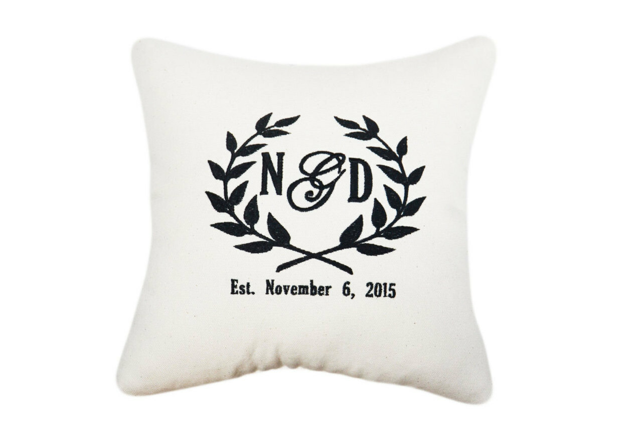 wedding gift, newlywed pillow, mr & mrs wedding pillow and anniversary pillow