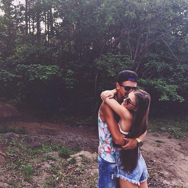 happy, pretty, lovehim and cute
