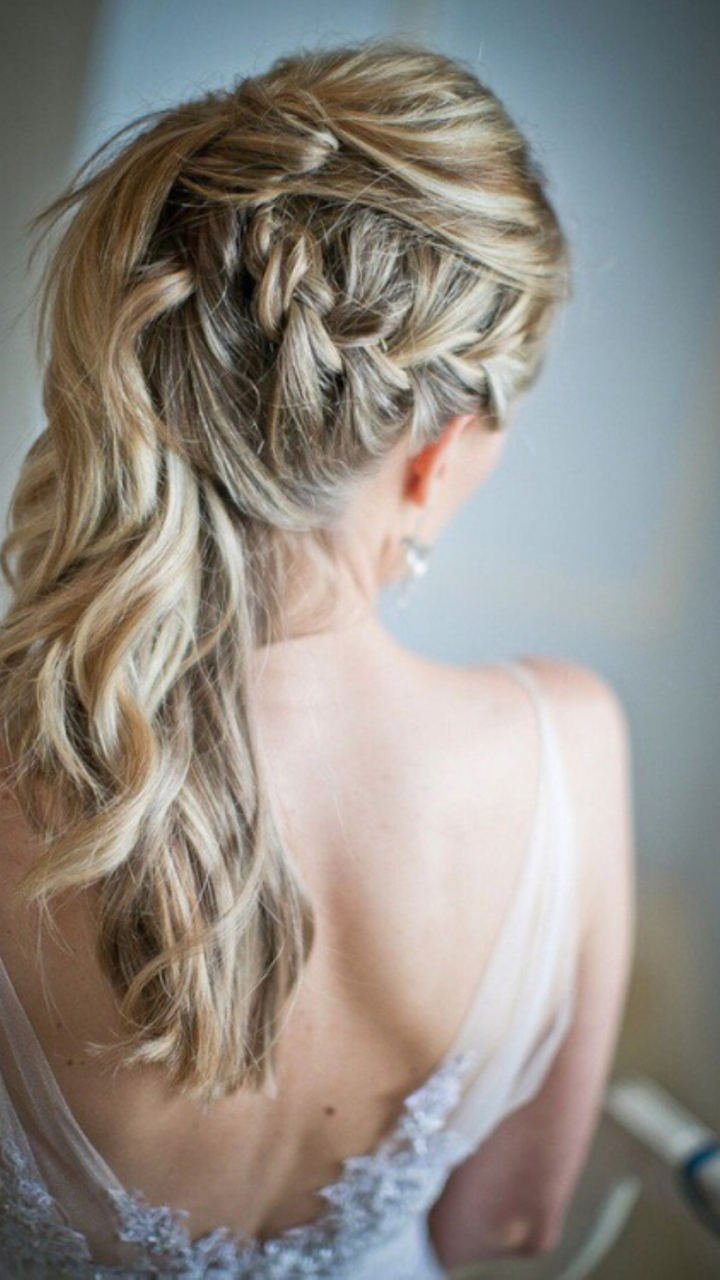 hairstyle, fashionable, Prom and light
