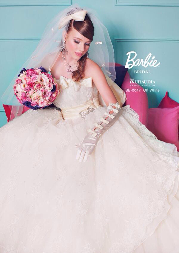 princess, bridal, dress and barbie