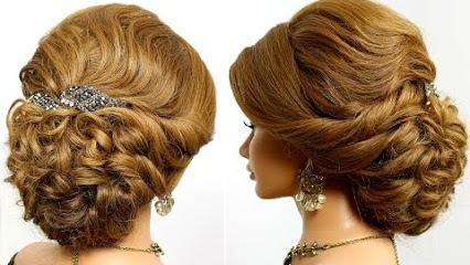 long hair, hair updo and hairstyle