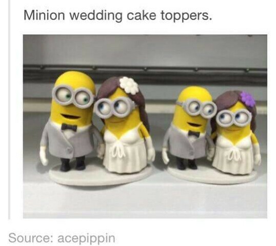 Relationship, weddingcake, awesome and minions