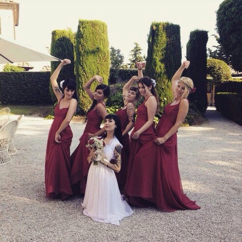 relationship goals, mrs and mr sykes, oliver sykes wedding and beautiful wedding
