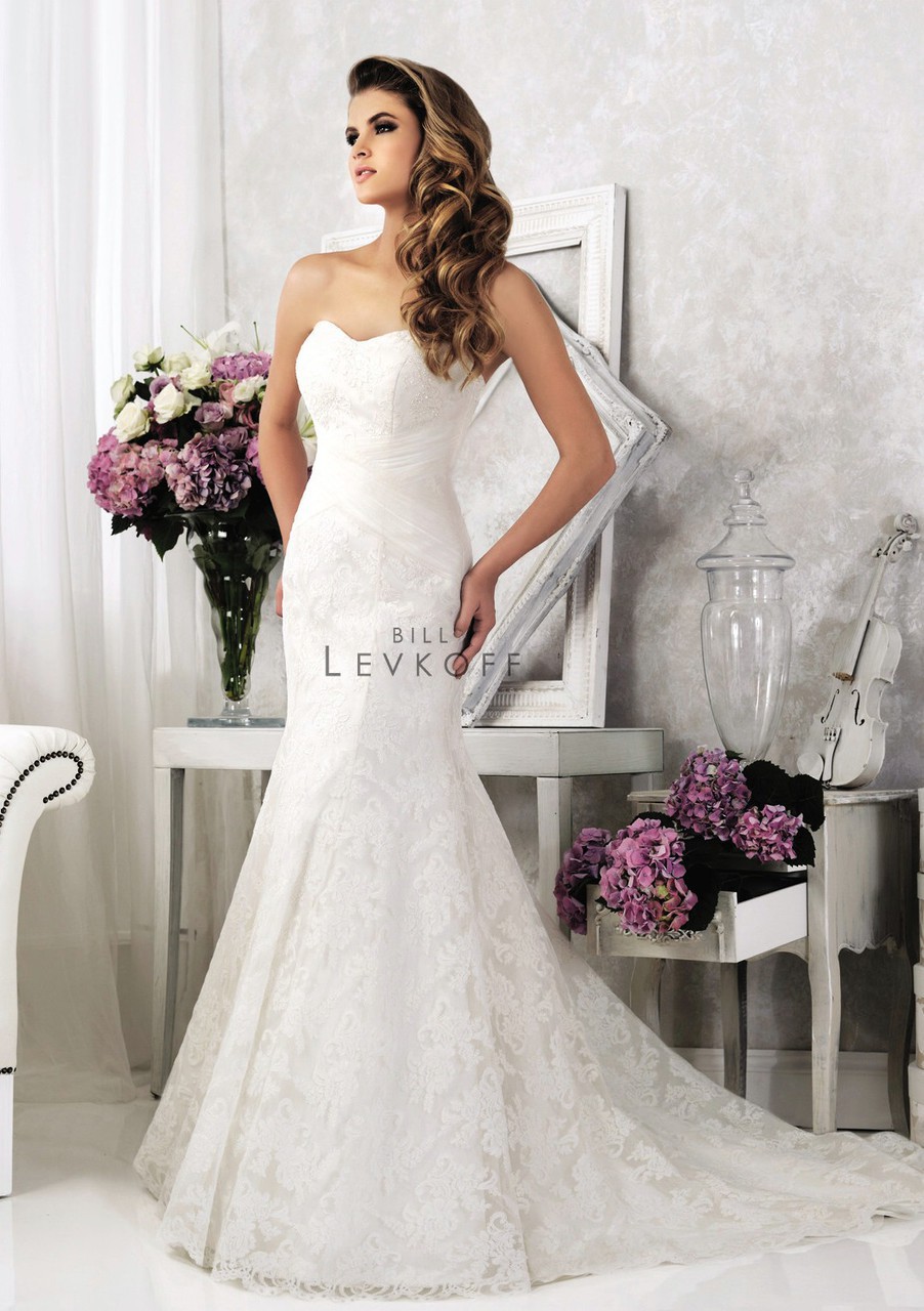 2015 wedding dress and bill levkoff 21228