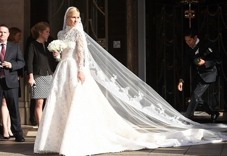long train wedding dress, promgoers.com and white wedding dress