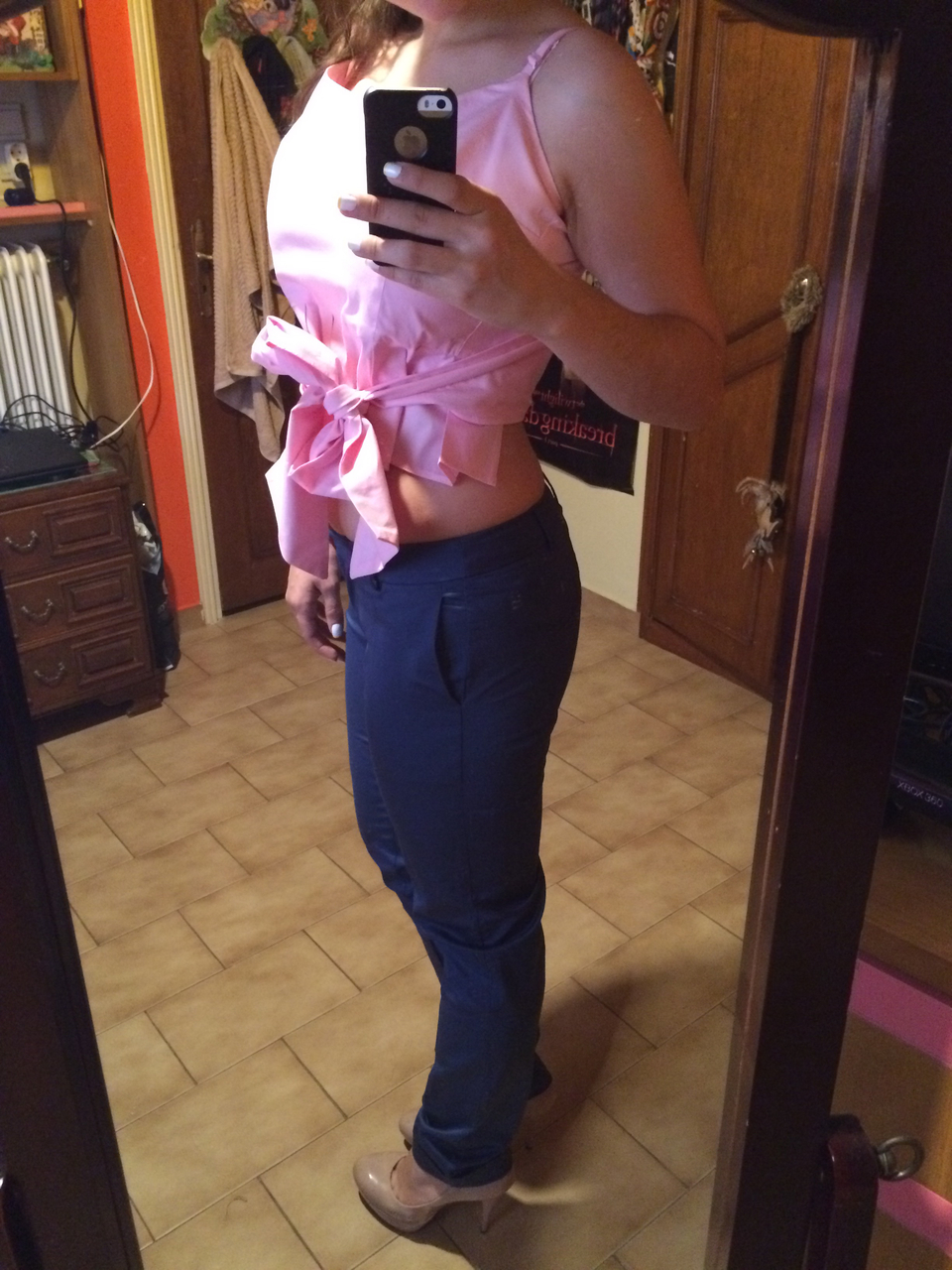 pink, bun, formal and welldressed