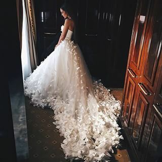 train, bridal and beautiful