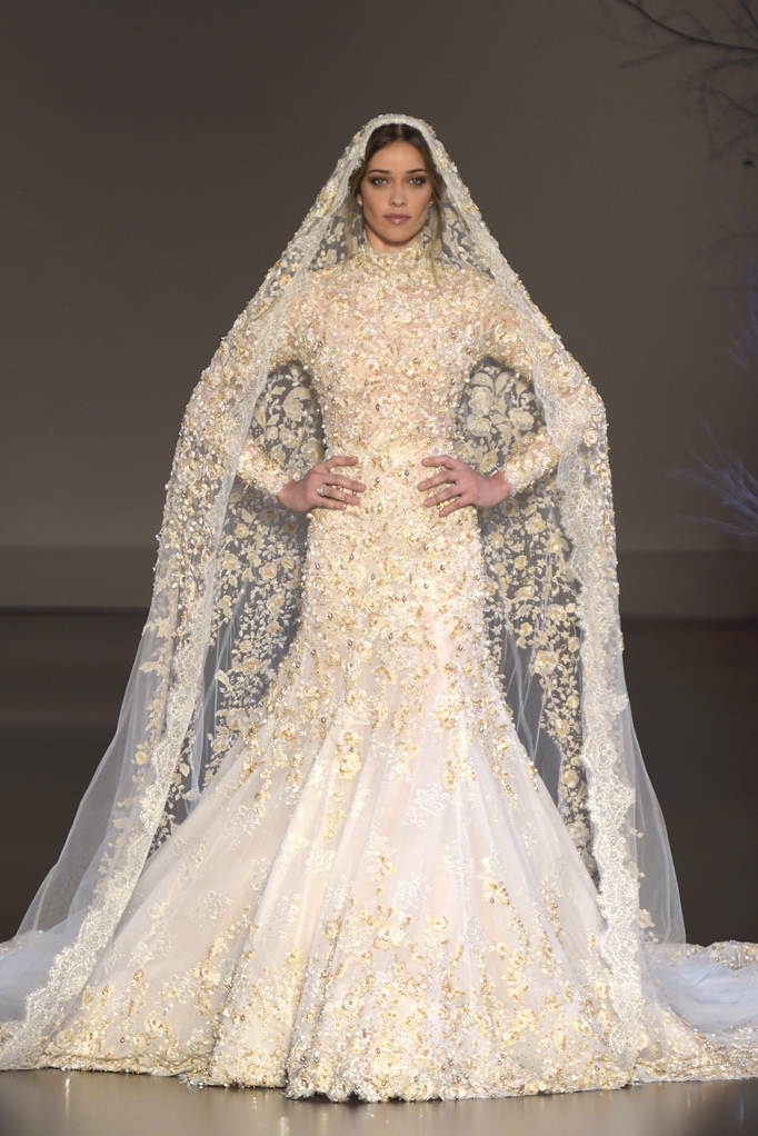 Couture, dress, ralph and russo and model