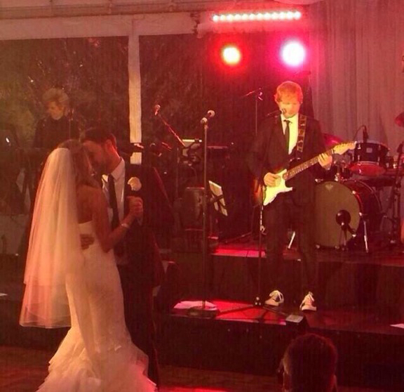 ed sheeran and wedding goals