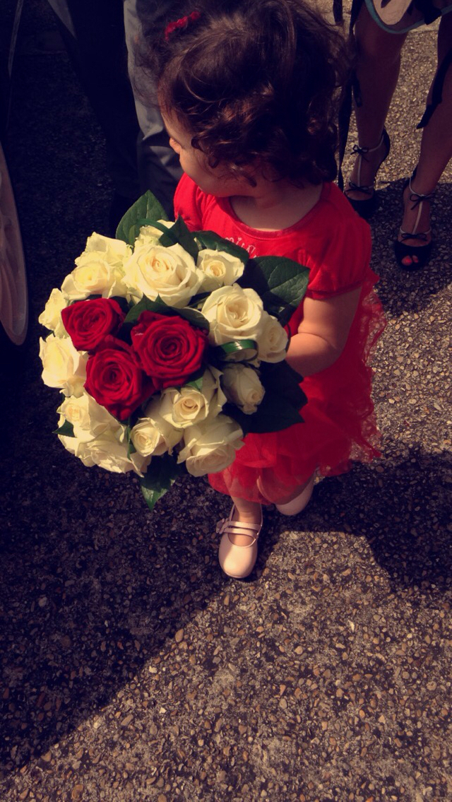 mariage, flower, enfant and baby