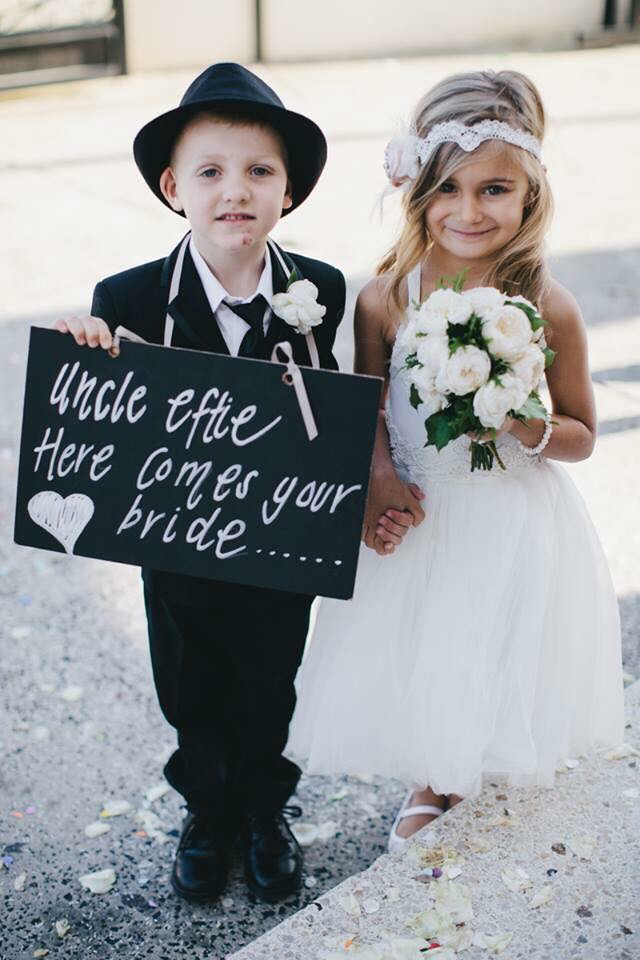 weddings, page boy and flower girl