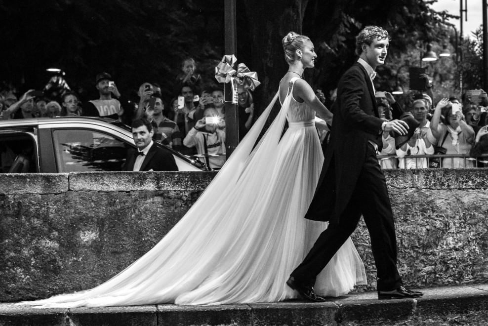 Armani, pierre casiraghi, beatrice borromeo and prince