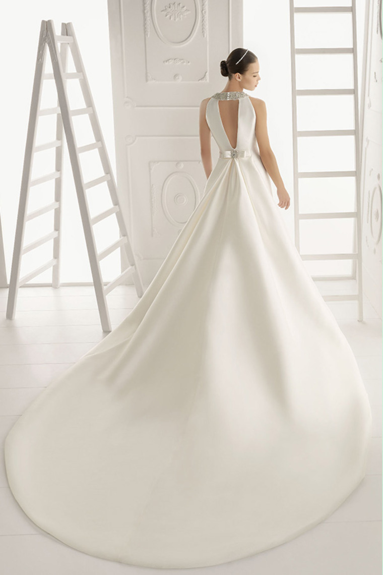 fashion dress, beading dress, sleeveless dress and wedding dress