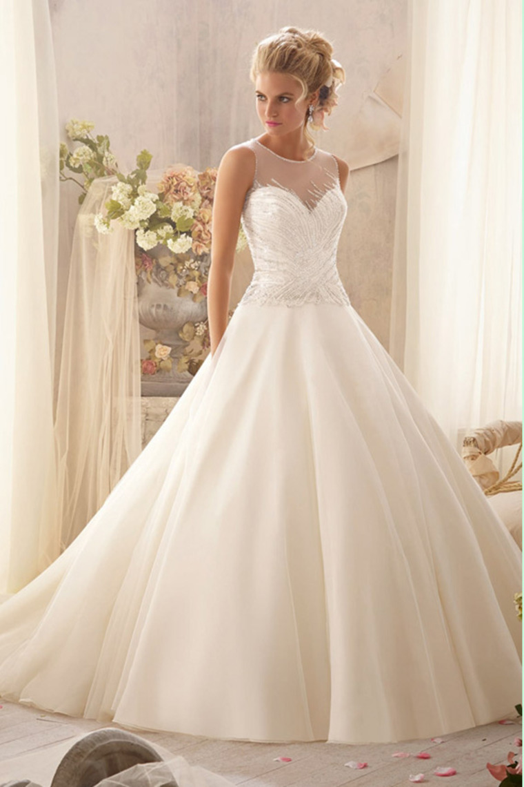 lace dress, fashion, applique and wedding gown