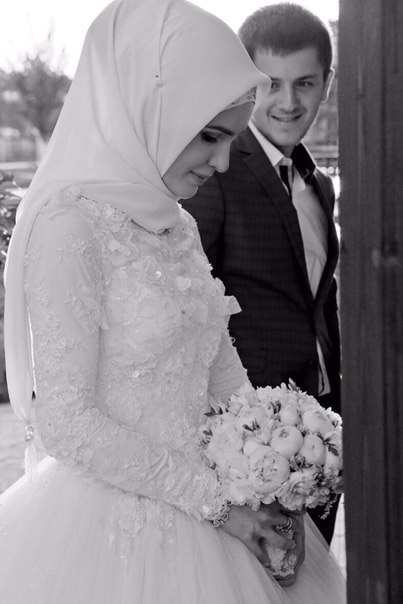 couple, muslimah and chechen