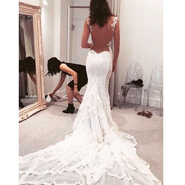 sexy, girly, girl and wedding dress