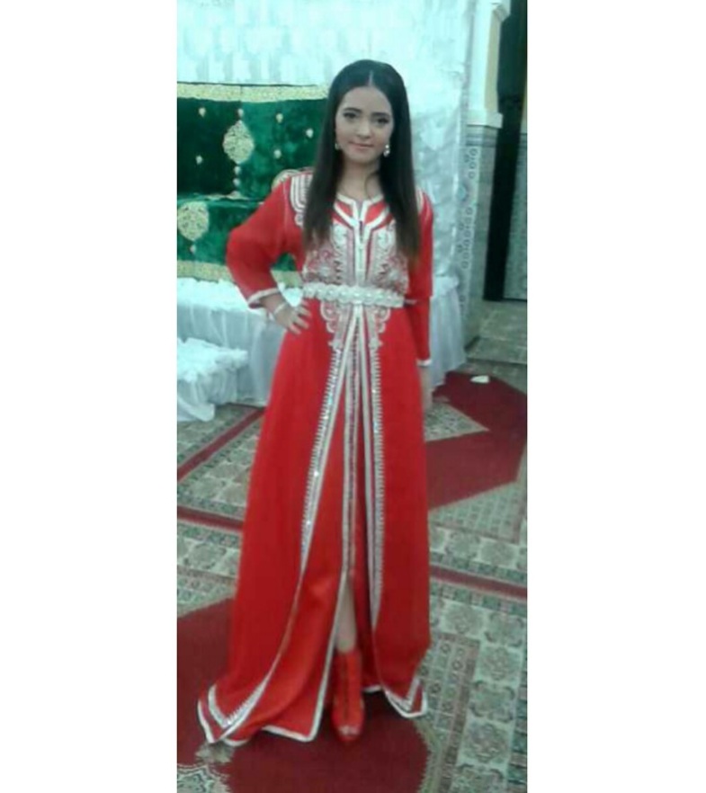 maroc َ, tradition, girl and caftan