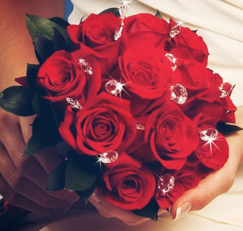 bride, beautiful, red and pretty