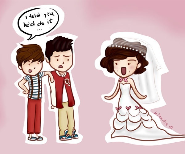 larry fan art, louis tomlinson, cute and Harry Styles