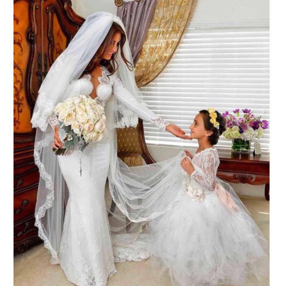 beautiful, flower girl, berta wdding dress and amazing wedding dress