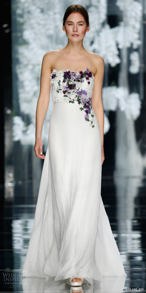 catwalk, yolancris 2015, bridal and wedding dress