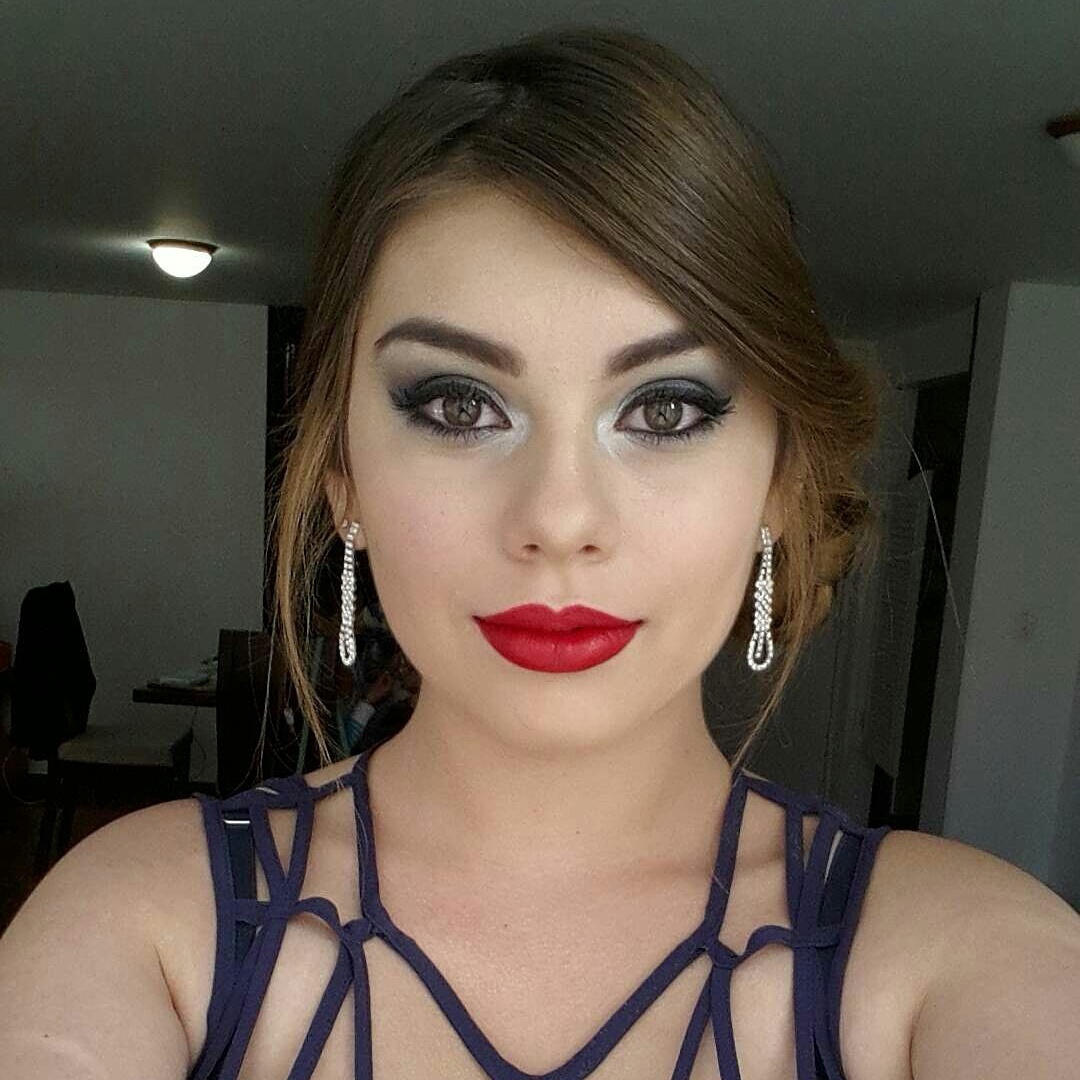 redlips, enlight, party and blackmakeup