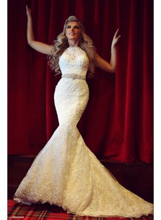 crystals, lace wedding dresses and mermaid wedding dresses