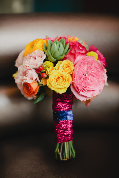 love, glitter and flowers