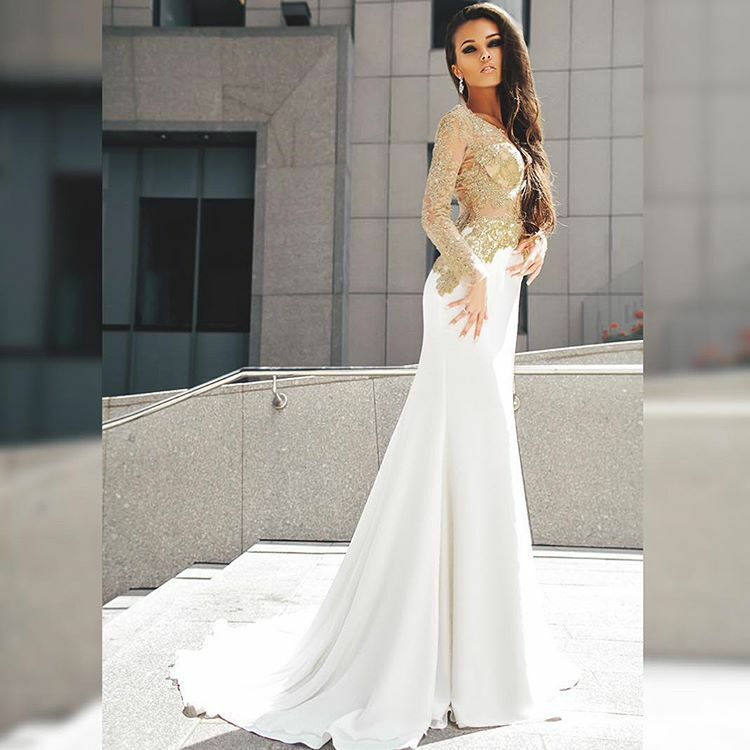 pretty, beauty, natali danish and wedding dress
