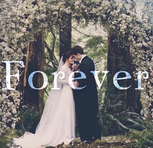 twilight wedding, love, bella swan and twilight saga