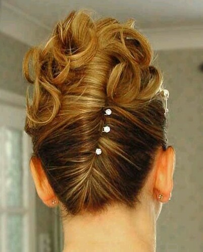 twist, hairstyle and classy