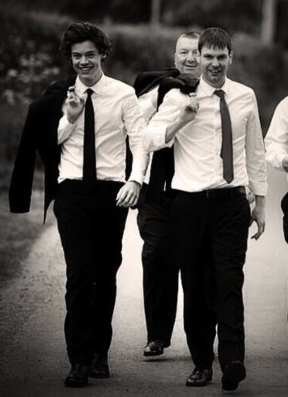 hazza, twist, Harry Styles and step brother