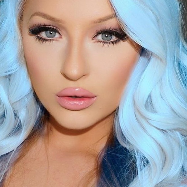 formal, hair dye, photography and eyelashes
