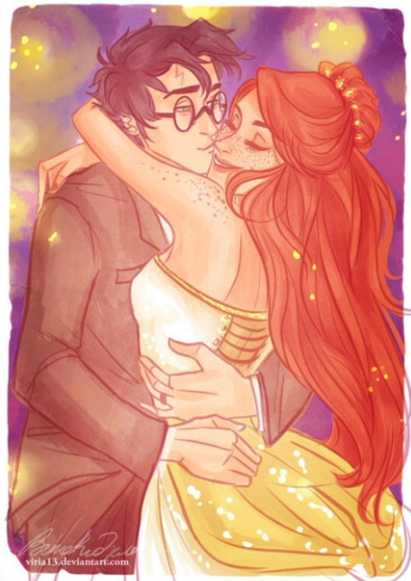love, otp, harry potter and source:tumblr