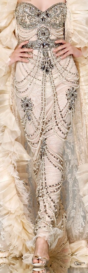 2015, strass and evening dress