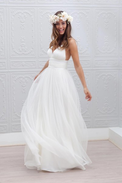 2015 wedding, v-neck wedding and wedding dresses