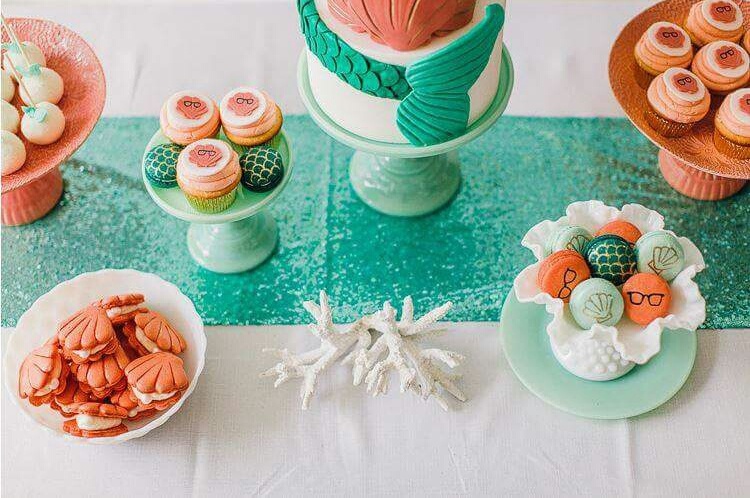 the little mermaid, ariel, eric and food