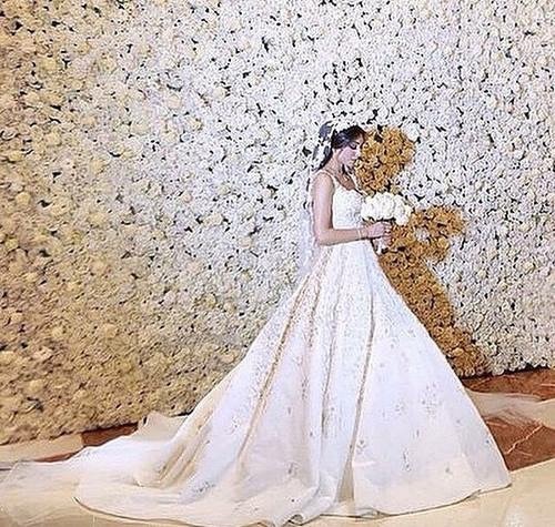 beauty, love, stylish wedding dress and luxury wedding dress