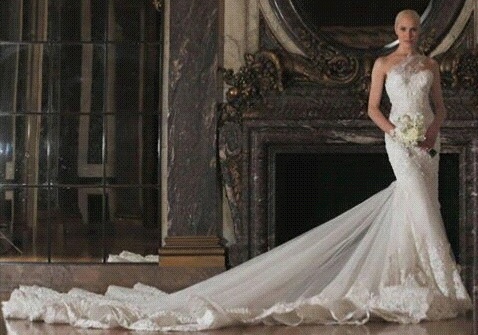 vestido de novia, romona keveza and wedding dress