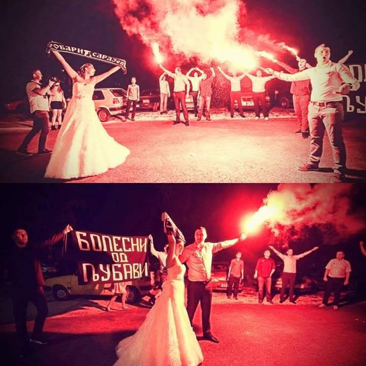 partizan, wedding dress, Belgrade and love