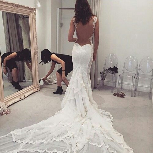 happy, fashion, white long dress and luxury