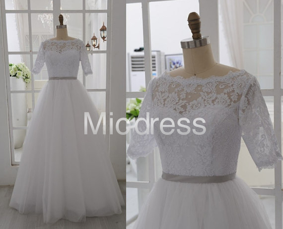 bridal gown, spring wedding dress, tulle wedding dress and lace wedding dress