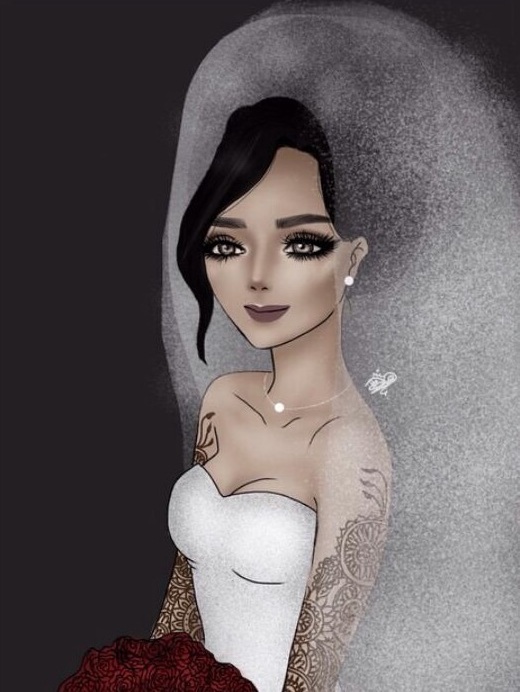 bride to be and art