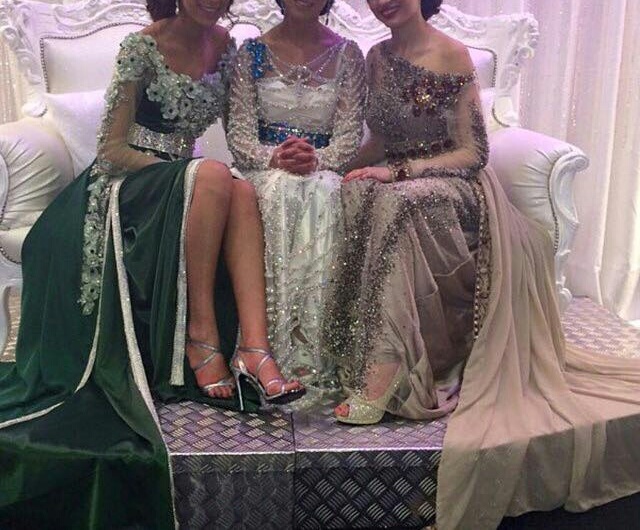 mariage, dress, takchita and marocain